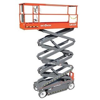 Skyjack SJIII 3226 Narrow 9.9m Electric Scissor Lift